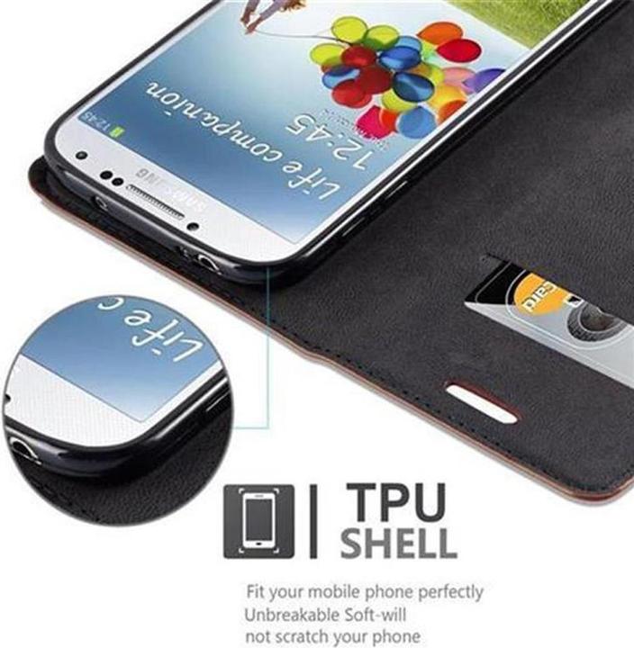 Productafbeelding Cadorabo Boek Onzichtbare Magneethoes (Samsung Galaxy S4)