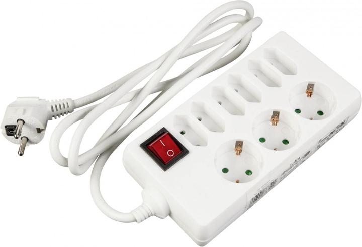 Productafbeelding REV Tafelcontactdoos 9-voudig 1,4 m met schakelaar (3x, CEE 7/3, 1.40 m)