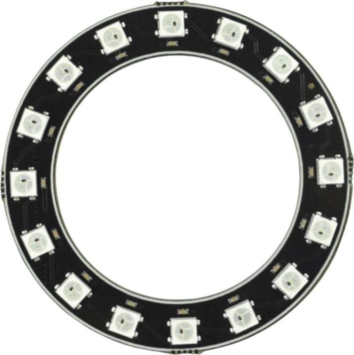 Image du produit DFRobot Neopixel Ring 16x WS2812 RGB LED