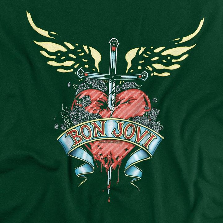 Immagine prodotto Bon Jovi Maglietta Pugnale Adulto Unisex (L)