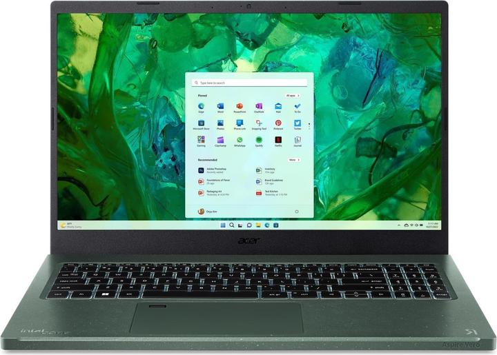 Produktbild Acer Aspire Vero (15.60", 1000 GB, 16 GB, DE, Intel Core i7-1355U)