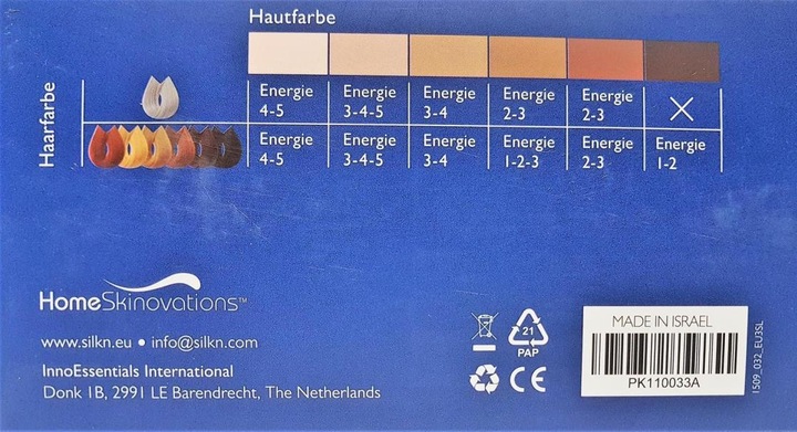 Actual product image Silk'n Glide Infinity