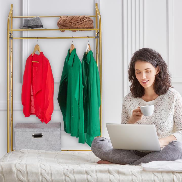 Actual product image Relaxdays coat rack