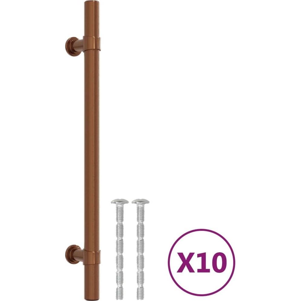 Thumbnail - VidaXL, Möbelgriff, Möbelgriffe 10 Stk. Bronzen 160 mm Edelstahl,Farbe