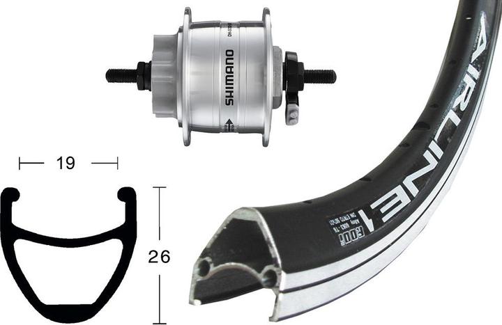 Image du produit Rodi Starr36L (Roue avant, 28")