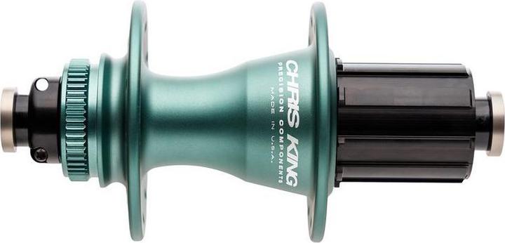 Chris King R45 Disc Centerlock Nabe HR, 142x12mm, 24 L., Edelstahl-Lager, SRAM XDR, matte jade (Scheibenbremse Center Lock)