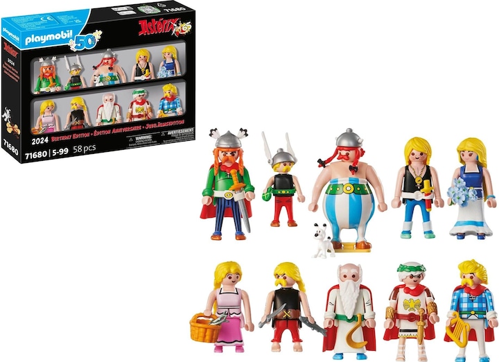 Produktbild Playmobil Cäsar der unwiderrufliche Gallier Asterix (71680, Playmobil Asterix)