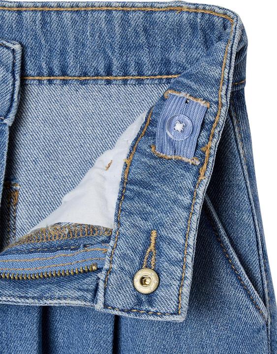 Immagine prodotto Vertbaudet Weite Mädchen Jeans mit Bundfalten, Bundweite verstellbar (104)
