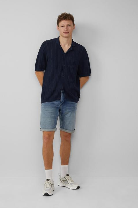Produktbild S.Oliver Hemd Regular Fit: Gestricktes Resorthemd mit Struktur (XL)