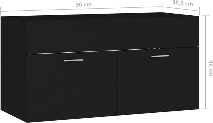Image du produit VidaXL Armoire d'évier (90 x 38.5 x 46 cm)