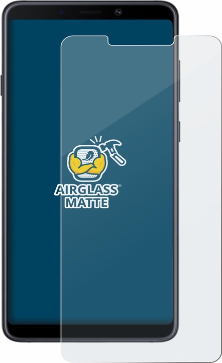 Actual product image BROTECT AirGlass Glass Matte (1 Piece, Samsung Galaxy A9 (2018))
