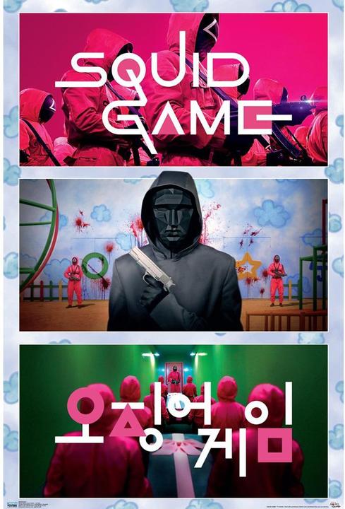 Image du produit Squid Game Poster Collage (61 x 91 cm)