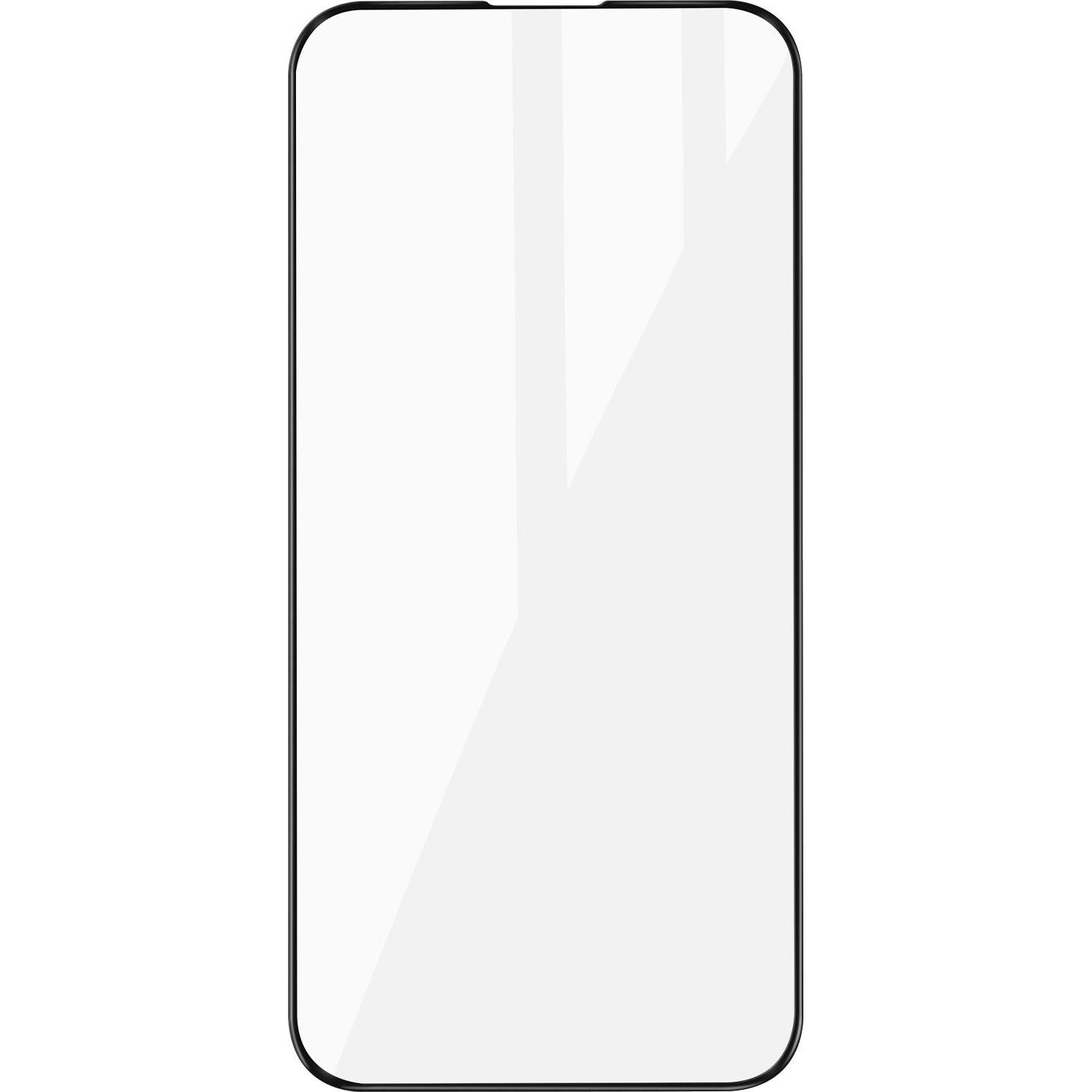 Bestsuit Antimikrobielle Organische Bildschirmfolie (1 Stück, Apple iPhone 14 Pro Max), Smartphone Schutzfolie, Schwarz