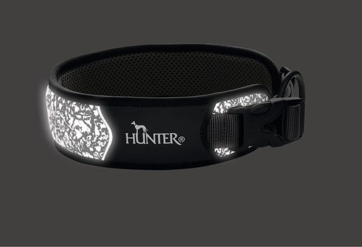 Produktbild Hunter Halsung Divo Reflect nylonpolyester (XL, Hund, Hundesport)