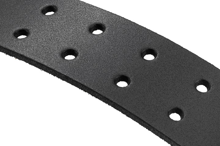 Actual product image FHB Leather belt double thorn (115)