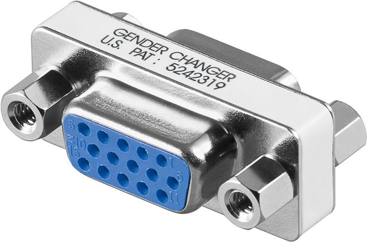 Goobay Scambiatore di genere D-SUB merce sciolta (VGA)