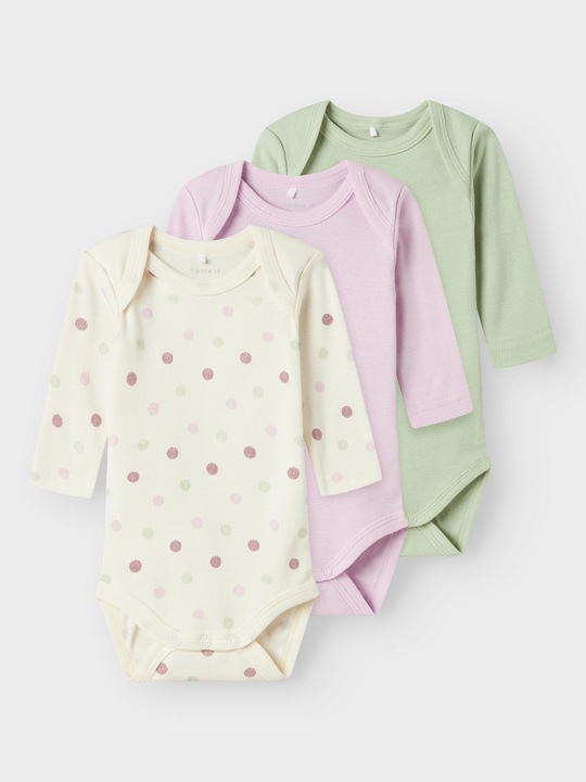 Image du produit Name it Nbfbody 3p Ls Jet Stream Dot Noos (50)