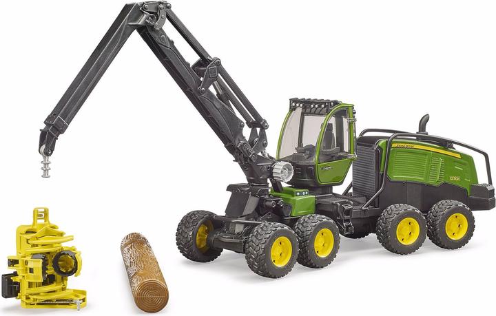 Image du produit Bruder John Deere 1270G Récolteuse avec 1 tronc d'arbre