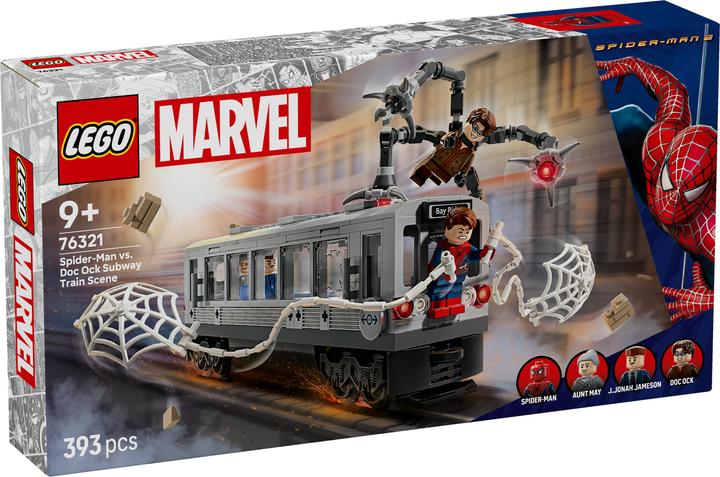 Actual product image LEGO Spider-Man vs. Doc Ock: Showdown in der U-Bahn (LEGO Marvel)