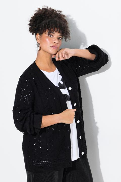 Immagine prodotto Miamoda Strickjacke, Langarm mit Volant (58)