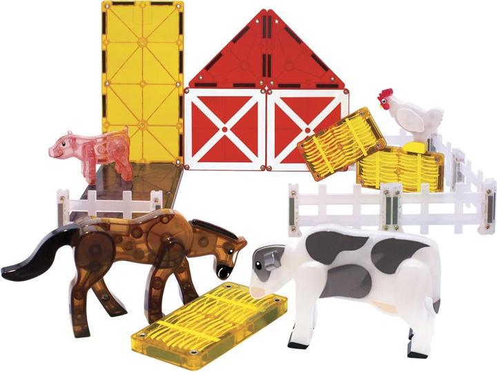 Actual product image Magna-Tiles Farm Animals Set (25 pieces)
