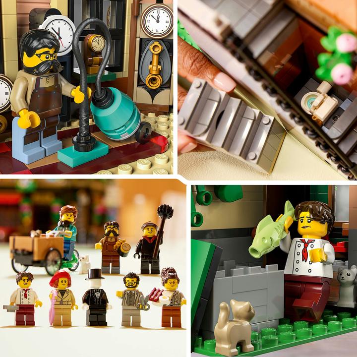 Immagine prodotto LEGO Casa d'angolo in stile Tudor (10350, LEGO Icons, Set LEGO rari)