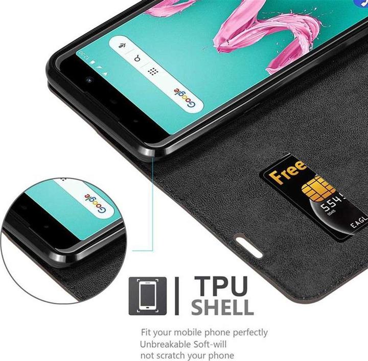 Productafbeelding Cadorabo Boek Onzichtbare Magneethoes (Wiko Lenny 5)