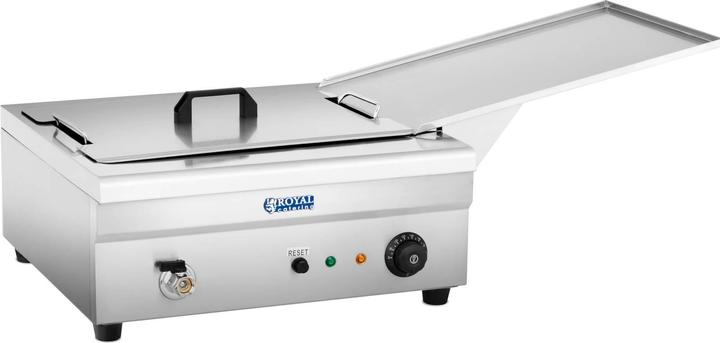 Produktbild Royal Catering Fettbackgerät Donut Berliner 18L Tischgerät Backgerät Friteuse Backwaren 230 V