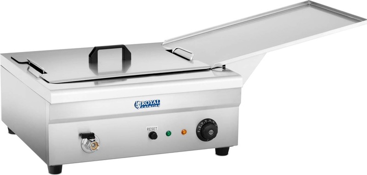 Produktbild Royal Catering Fettbackgerät Donut Berliner 18L Tischgerät Backgerät Friteuse Backwaren 230 V