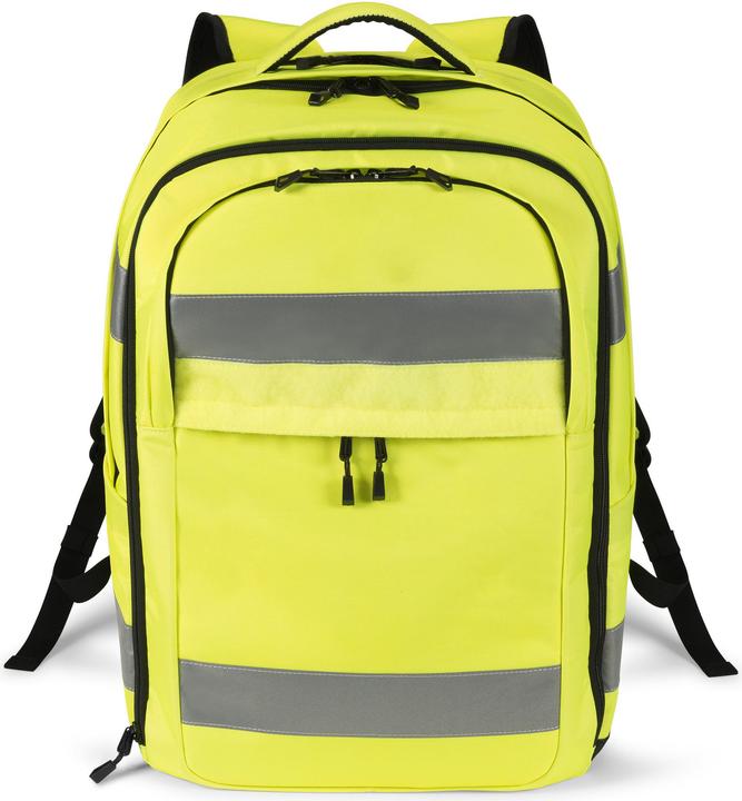 Actual product image Dicota Backpack Hi-Vis 32 - 38 litres - yellow (38 l)