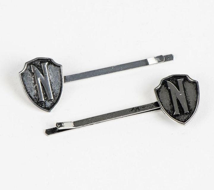 Produktbild Cerdá Wednesday Haarschmuck 4er-Pack Pruple & Black (4 Stk.)