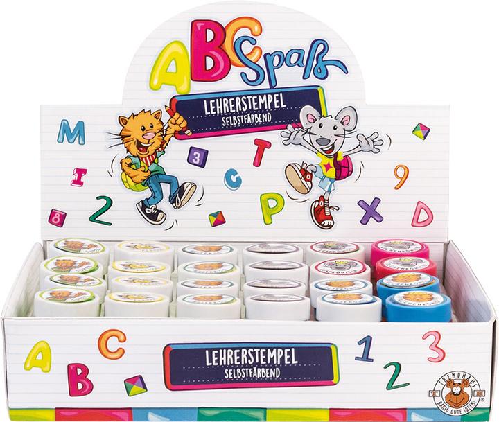 Actual product image Trendhaus Abc Spass teacher stamp Self-inking