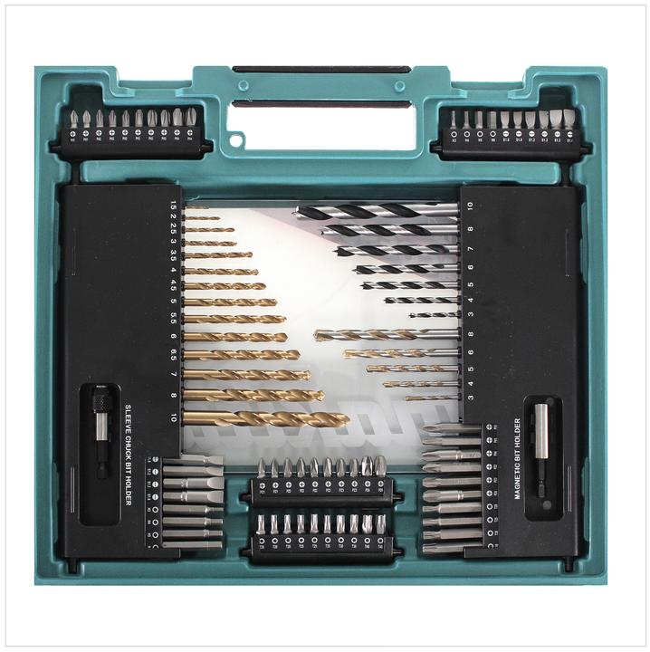 Produktbild Makita Zubehörsortiment D-31778 104-teilig (Innensechskant)