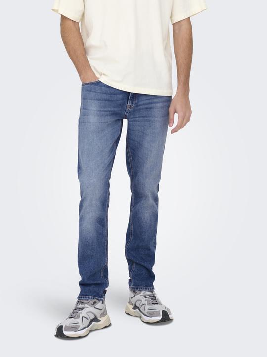 Image du produit Only & Sons ONSLOOM Niedrige Taille Slim Fit Jeans Slim Fit Jeans (28)