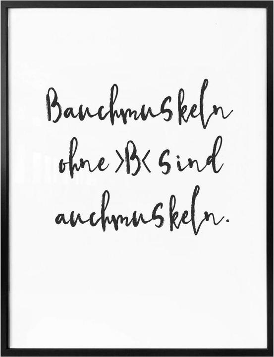 Image du produit Trenddeko Abdominaux sans B (60 x 80 cm)