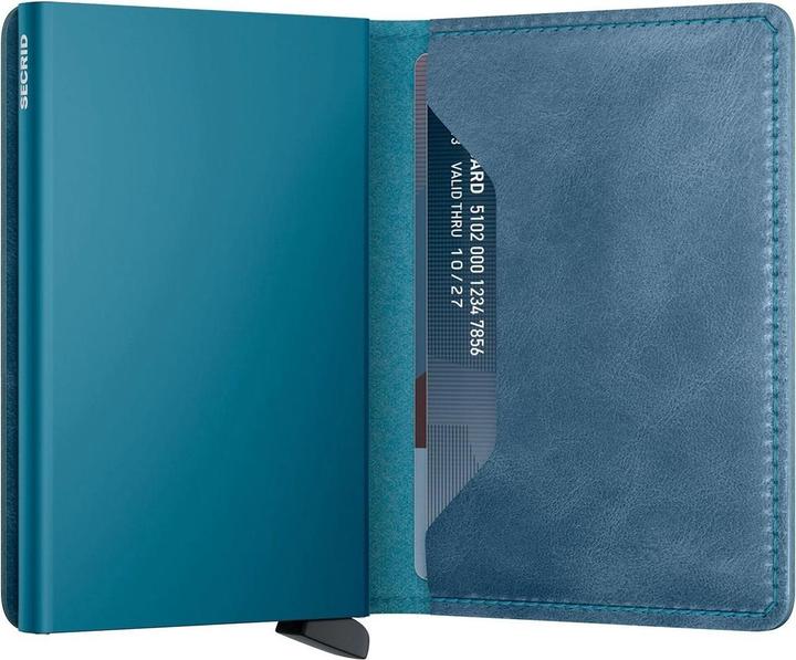 Actual product image Secrid Slimwallet Vintage Teal