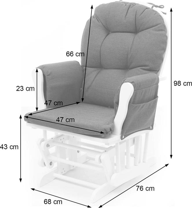 Produktbild JOHN316 Schaukelstuhl
