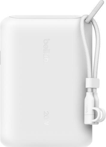 Immagine prodotto Belkin Powerbank mit Display 20W 10.000mAh USB-C weiss BPB027hqWH (10000 mAh, 20 W)