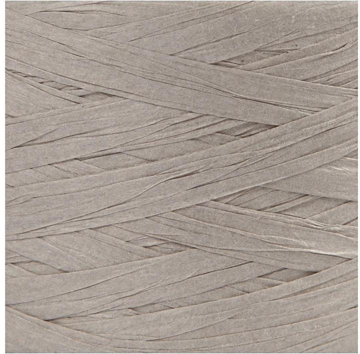 Produktbild Creativ Company Papierband Raffiabast 8 mm x 100 m, Hellgrau (1x)