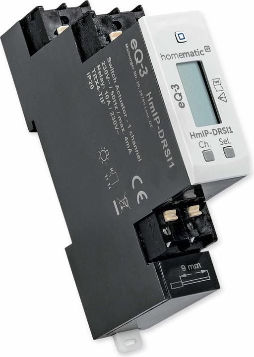 Produktbild Homematic IP Schaltaktor für Hutschienenmontage (Schaltaktor)