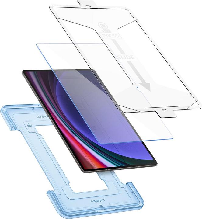 Produktbild Spigen Glas.TR Sam Tab S9 Ultra 14.6" X910/X916B "EZ FIT" szkło hartowane AGL06998 (1 Stk., Samsung Galaxy Tab S9 Ultra)
