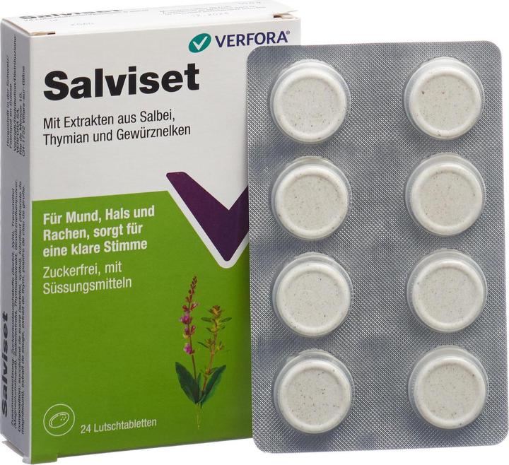 Immagine prodotto Salviset Pastiglie per bocca e gola (24 Pezzo/i)