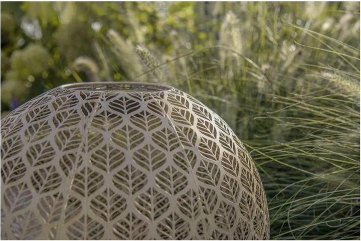 Produktbild STT Windlicht Solar Antic Ball Grafic Ø 40 cm, Hellbeige