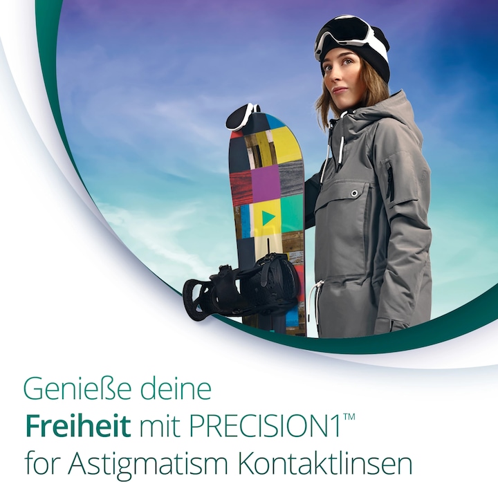 Produktbild Precision1 for Astigmatism (30 Stück, Tageslinse, Torisch)
