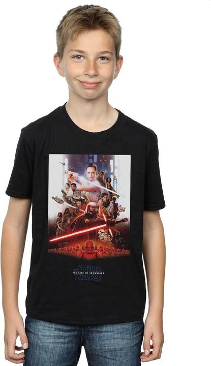 Produktbild Star Wars The Rise Of Skywalker Poster TShirt Jungen (140, 146)