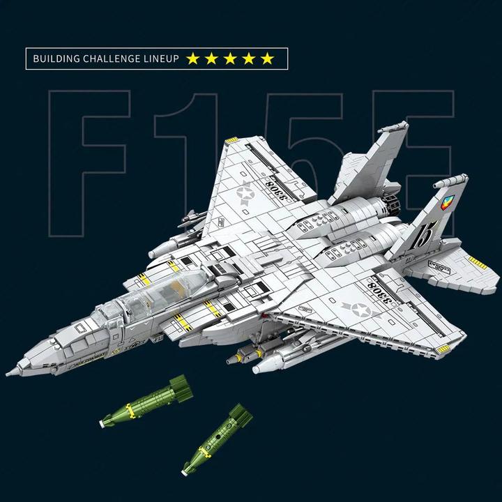 Actual product image ReoBrix F15e Fighter Bombers