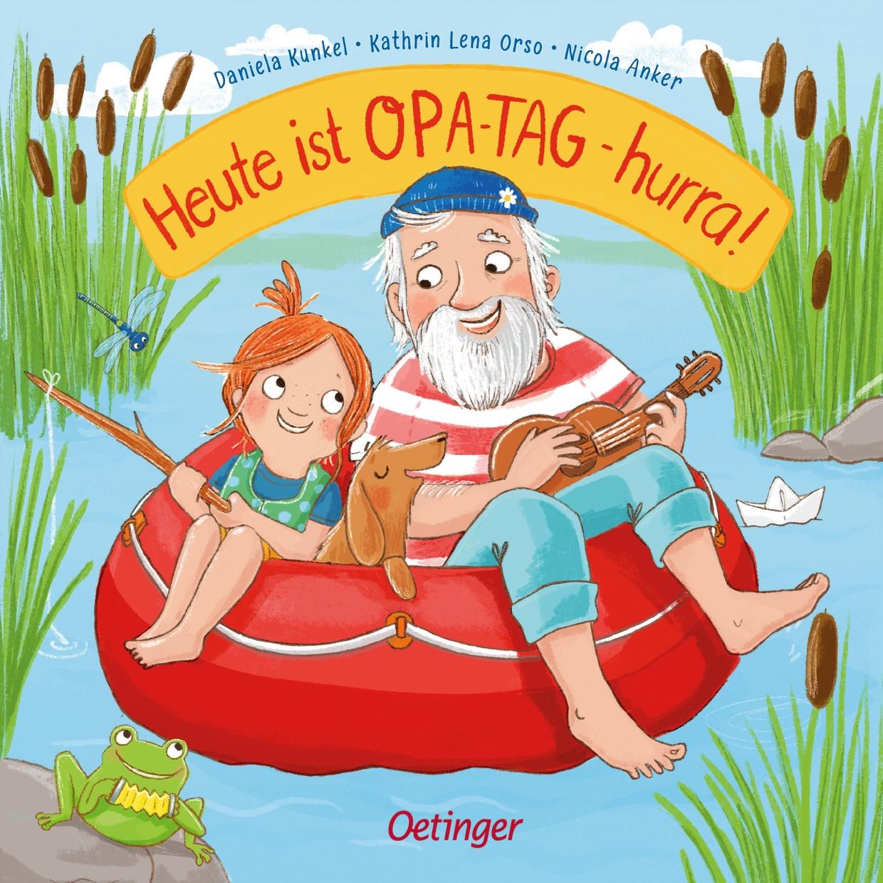 Thumbnail - Heute ist Opa-Tag – hurra!, Kinderbücher von Daniela Kunkel, Kathrin Lena Orso, Nicola Anker