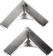Produktbild Rayher Metallecken für Bucheinbände, silber, 4 Stück