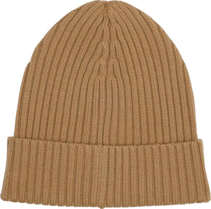 Actual product image BOSS Lara Embroidered Logo Ribbed Beanie (One size)