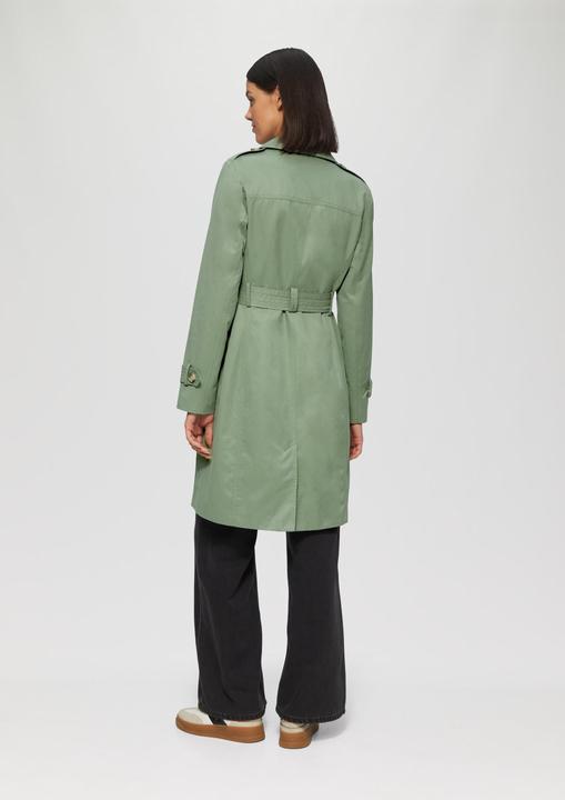 Produktbild S.Oliver Outdoor-Mantel Trenchcoat mit Streifen-Futter